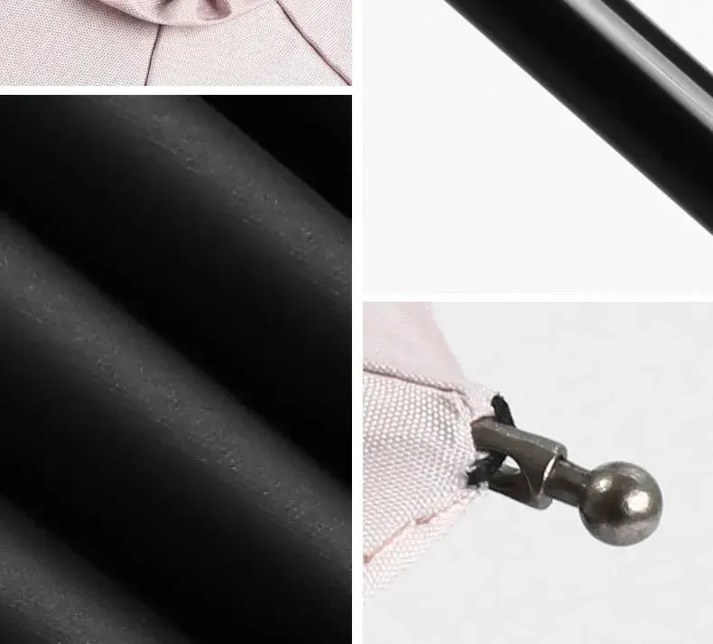 ☀️☔ Automatic UV Umbrella – Three-Fold, Windproof & Sun/Rain Protection with Custom Logo Printing! 🌦️✨