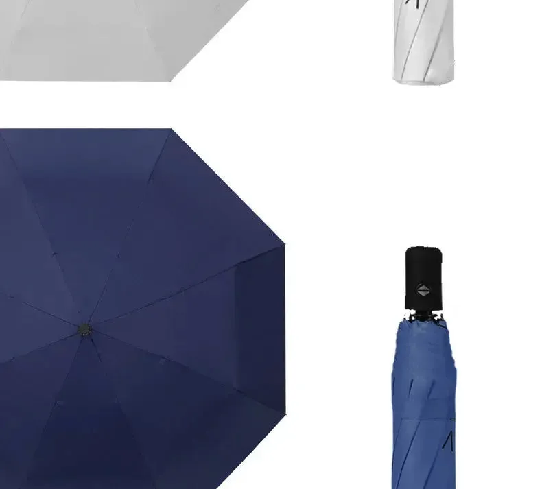 ☀️☔ Automatic UV Umbrella – Three-Fold, Windproof & Sun/Rain Protection with Custom Logo Printing! 🌦️✨