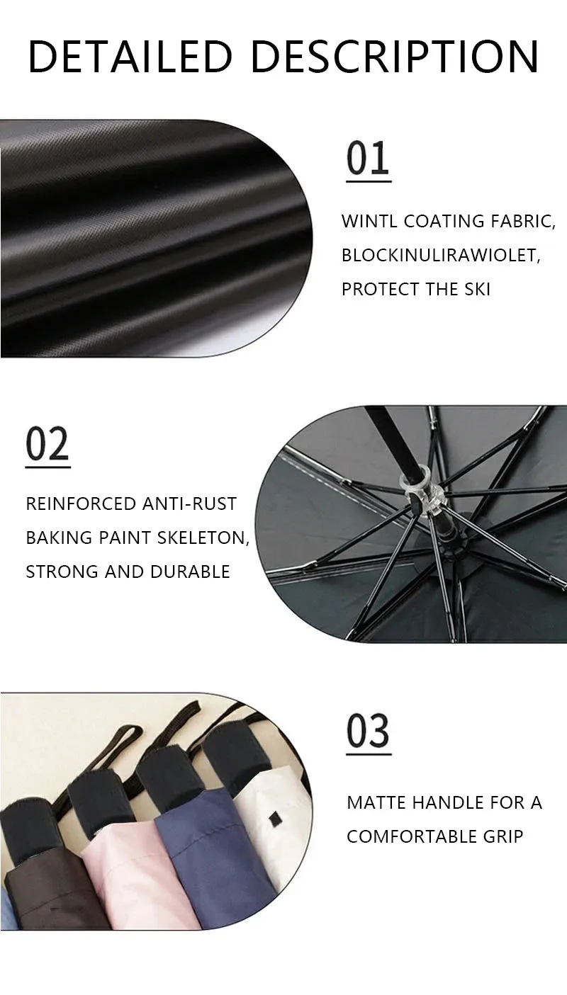☀️☔ Cartoon Folding Umbrella – Fun, Portable & UV Protective for Rain & Sun! 🌦️🎨✨