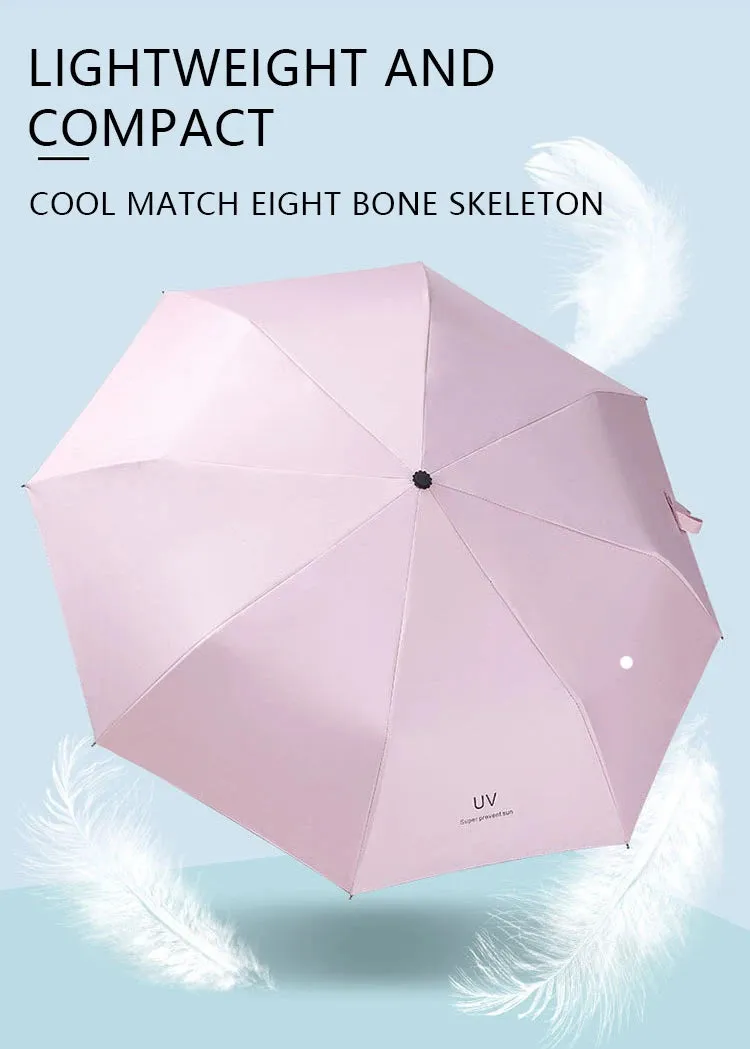 ☀️☔ Cartoon Folding Umbrella – Fun, Portable & UV Protective for Rain & Sun! 🌦️🎨✨