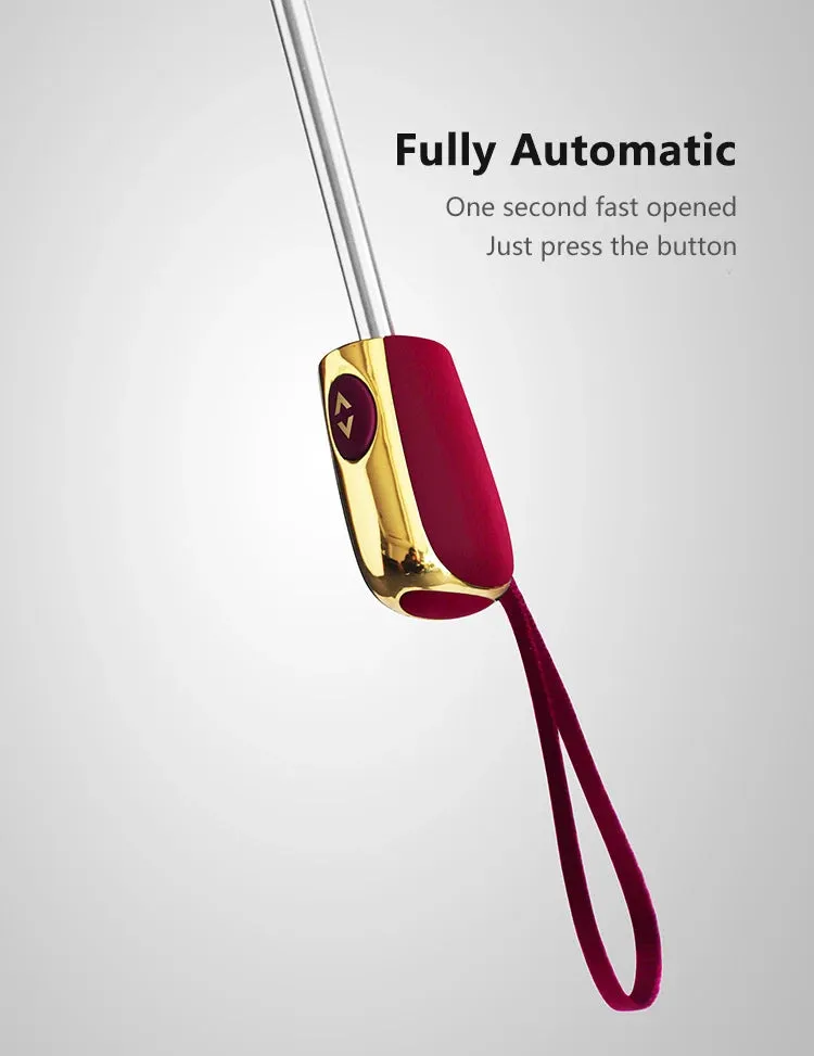 ☀️ OLYCAT Flat Automatic Umbrella – Ultra-Light, Luxury Sun & Rain Protection for Stylish Travel! ☔✨