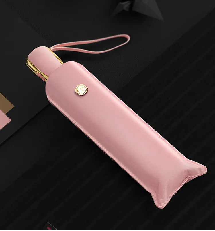 ☀️ OLYCAT Flat Automatic Umbrella – Ultra-Light, Luxury Sun & Rain Protection for Stylish Travel! ☔✨