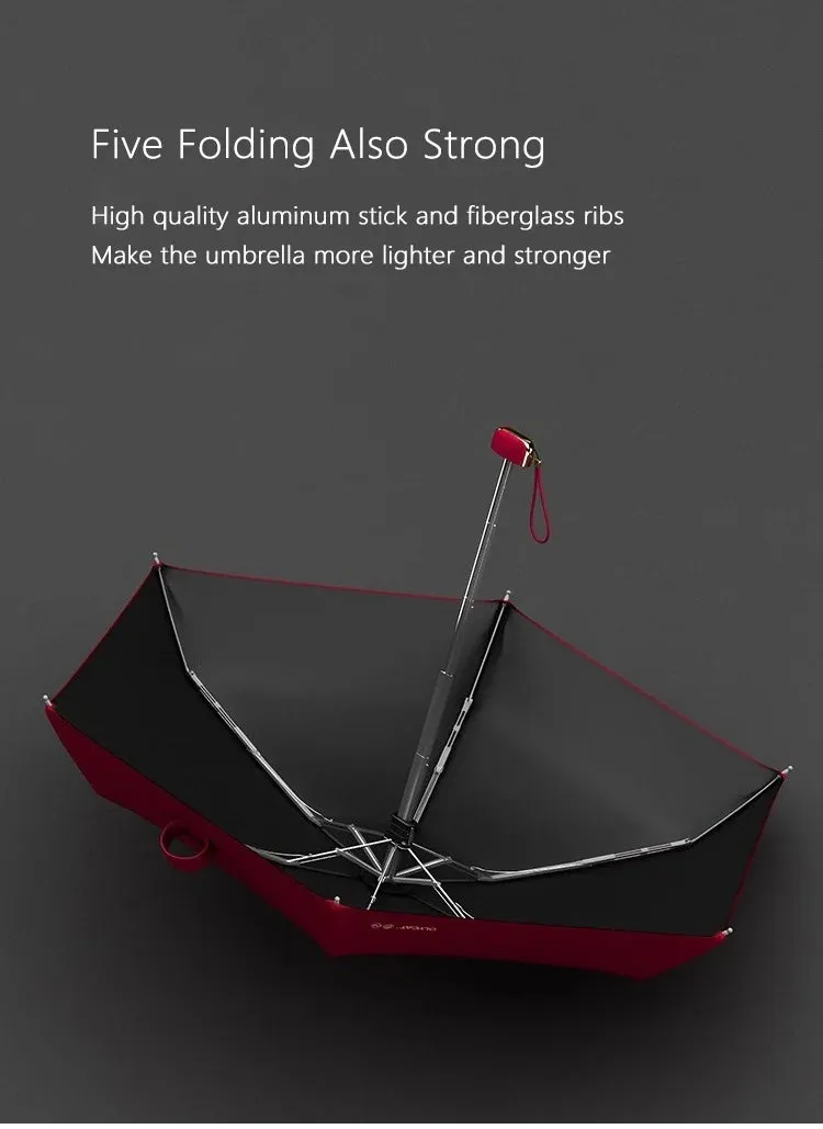 ☀️ OLYCAT Flat Automatic Umbrella – Ultra-Light, Luxury Sun & Rain Protection for Stylish Travel! ☔✨