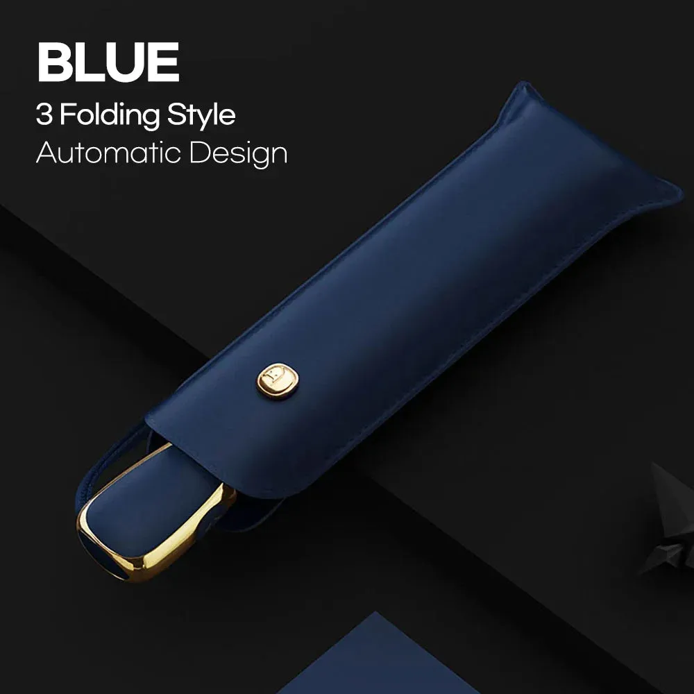 ☀️ OLYCAT Flat Automatic Umbrella – Ultra-Light, Luxury Sun & Rain Protection for Stylish Travel! ☔✨
