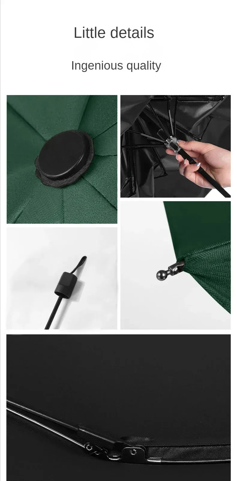 ☀️☔ Travel-Ready Mini Folding Umbrella – Compact, UV Protective & Windproof for Sun & Rain! 🌦️✨