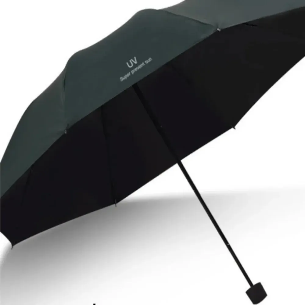 ☀️☔ Travel-Ready Mini Folding Umbrella – Compact, UV Protective & Windproof for Sun & Rain! 🌦️✨