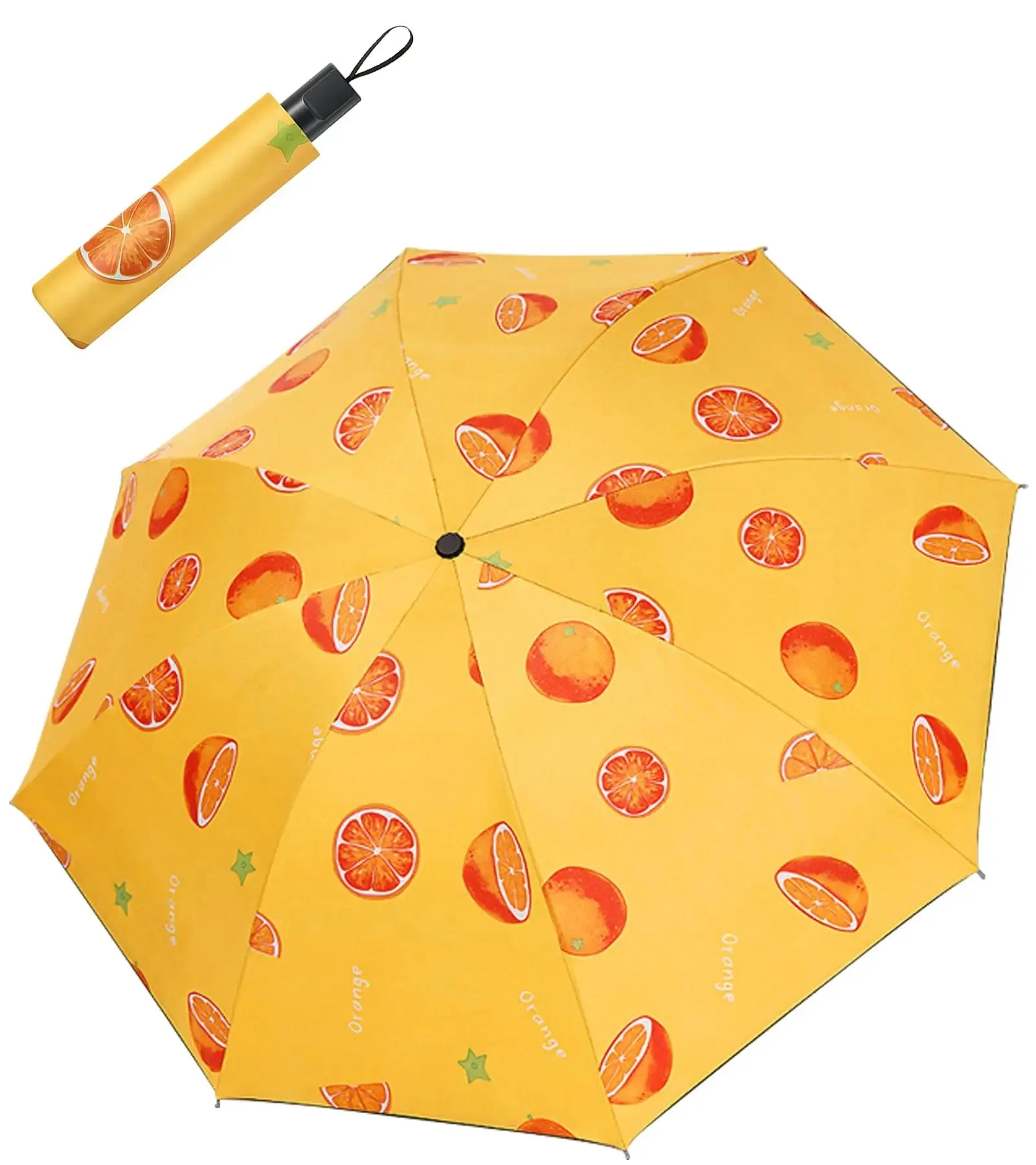 ☀️☔ Travel-Ready Mini Folding Umbrella – Compact, UV Protective & Windproof for Sun & Rain! 🌦️✨