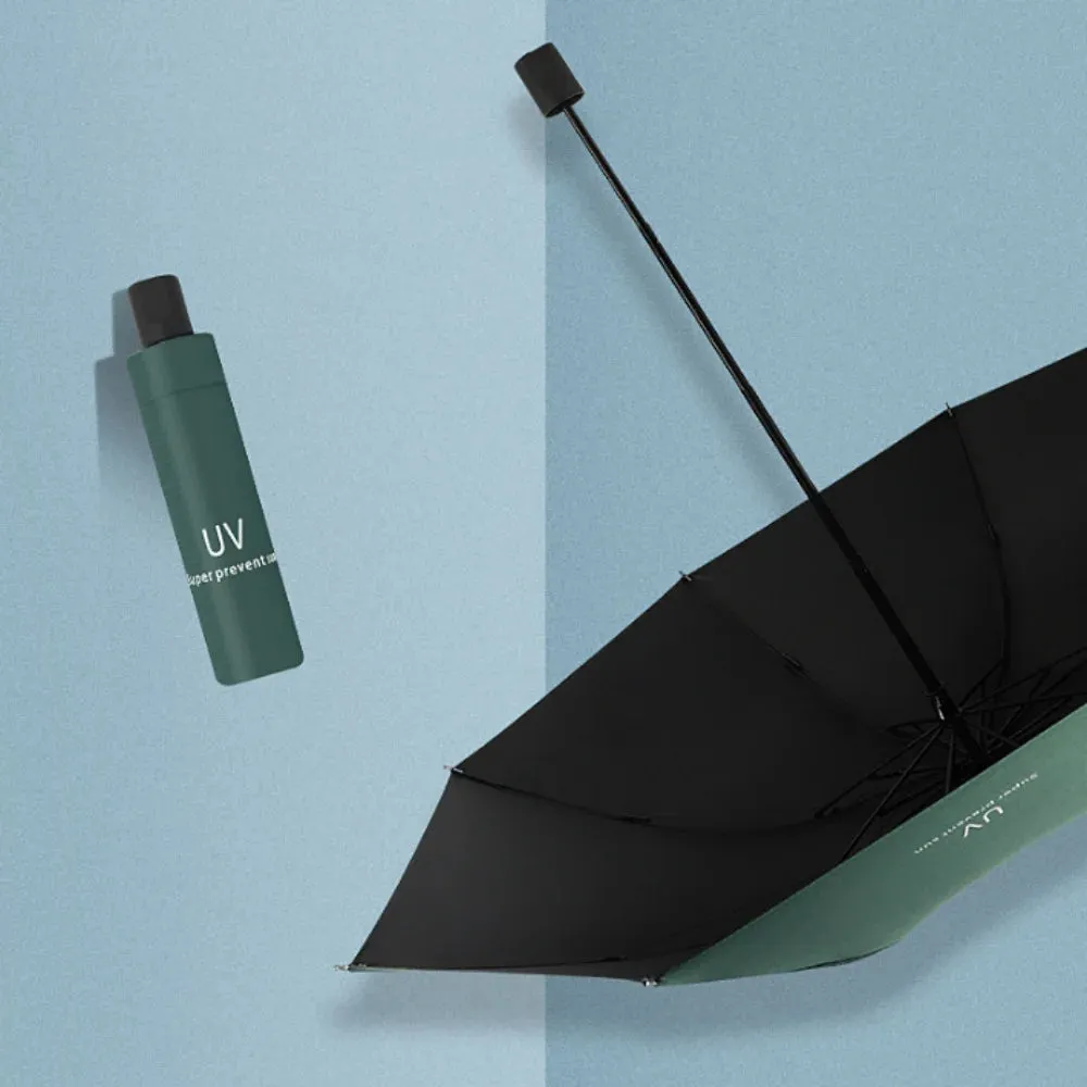 ☀️☔ Travel-Ready Mini Folding Umbrella – Compact, UV Protective & Windproof for Sun & Rain! 🌦️✨