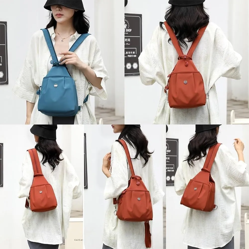 2025 Vovtva Double Zipper Large Capacity Chest Bag, Sling Crossbody Women, Fashion Bag Adjustable Strap Travel Bag