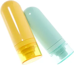 2pcs Portable Travel Bottles Leak Cosmetic Containers for Lotion Creams and Shampoo Squeeze Bottles for Women Compact Durable Travel Accessories