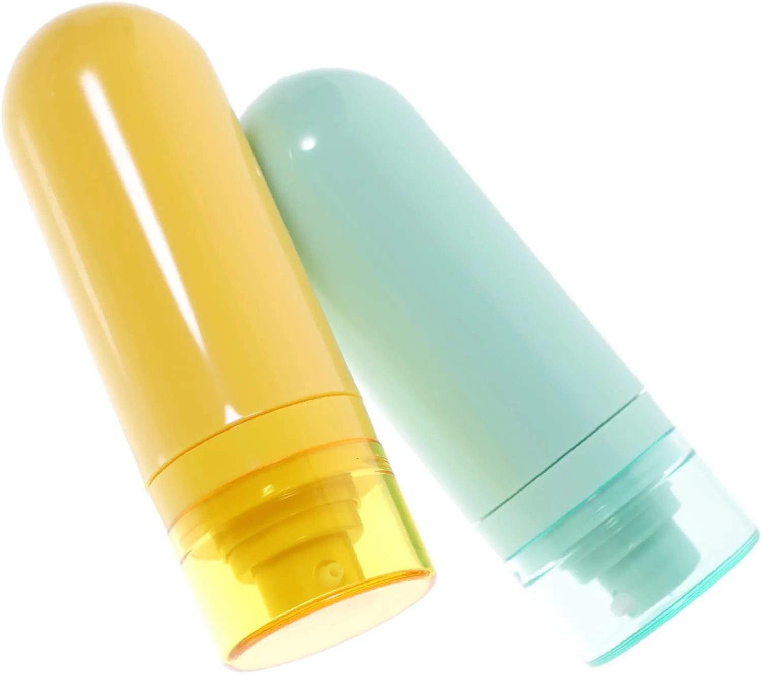 2pcs Portable Travel Bottles Leak Cosmetic Containers for Lotion Creams and Shampoo Squeeze Bottles for Women Compact Durable Travel Accessories