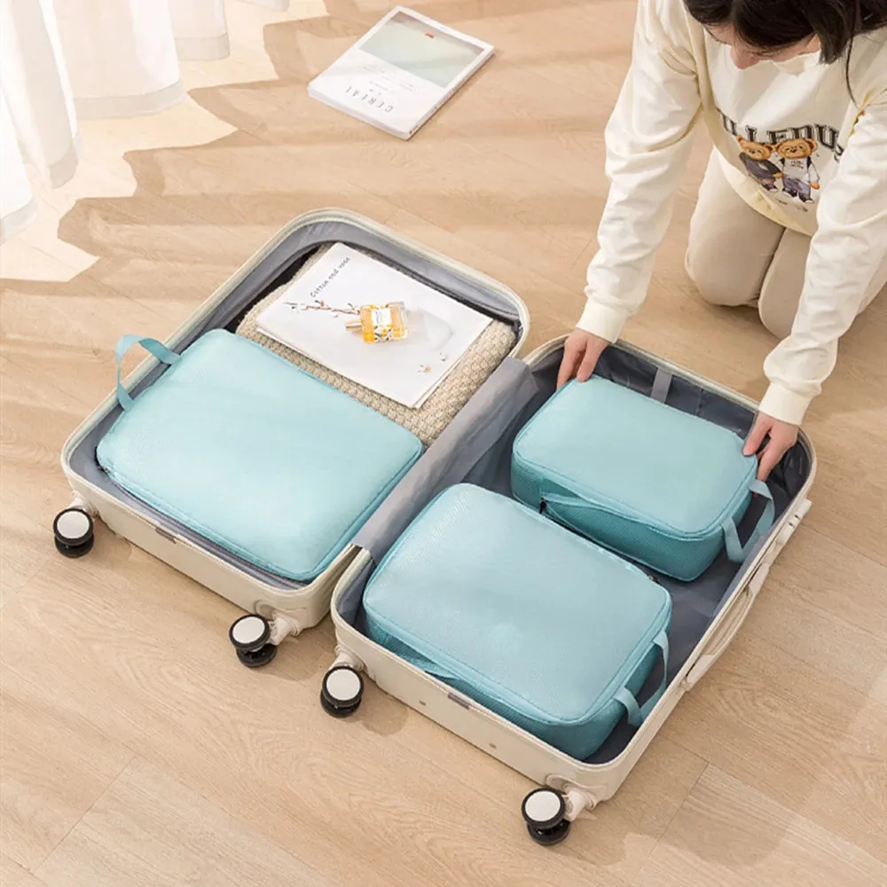 3-Piece Waterproof Travel Organizer Set – Pack Smart, Travel Easy! 🎒💼