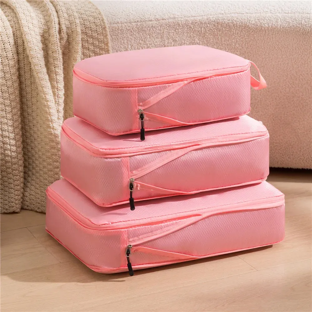 3-Piece Waterproof Travel Organizer Set – Pack Smart, Travel Easy! 🎒💼