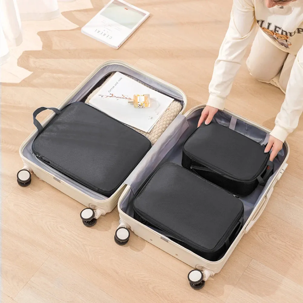 3-Piece Waterproof Travel Organizer Set – Pack Smart, Travel Easy! 🎒💼