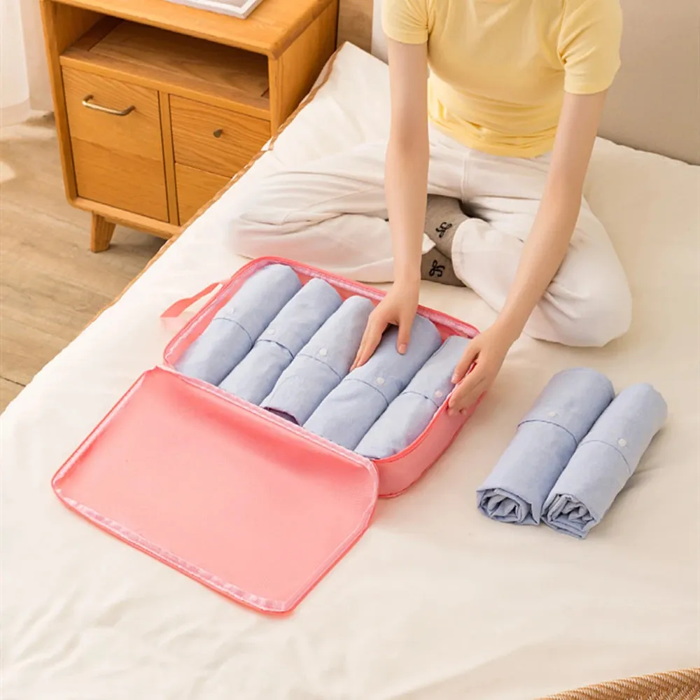 3-Piece Waterproof Travel Organizer Set – Pack Smart, Travel Easy! 🎒💼