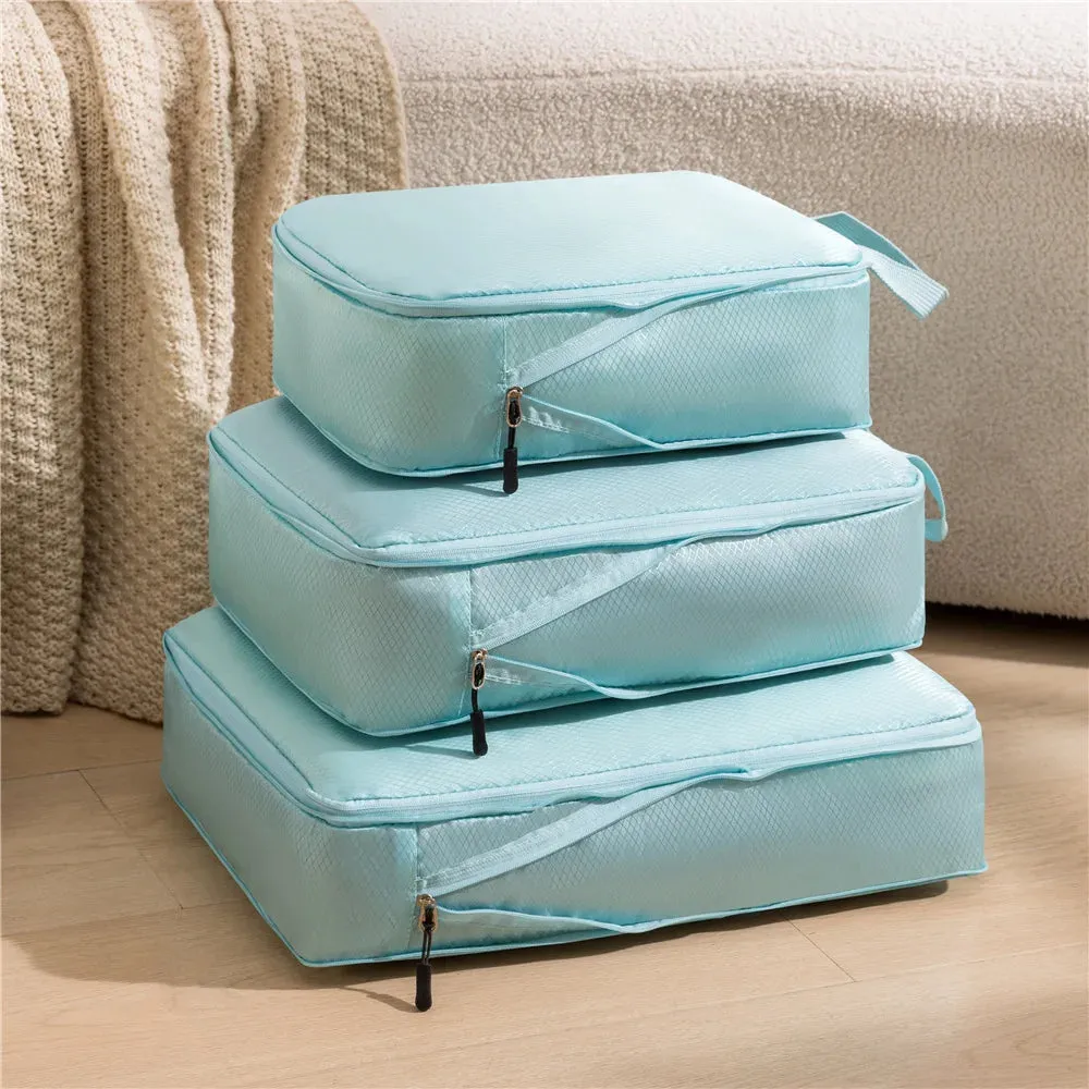 3-Piece Waterproof Travel Organizer Set – Pack Smart, Travel Easy! 🎒💼