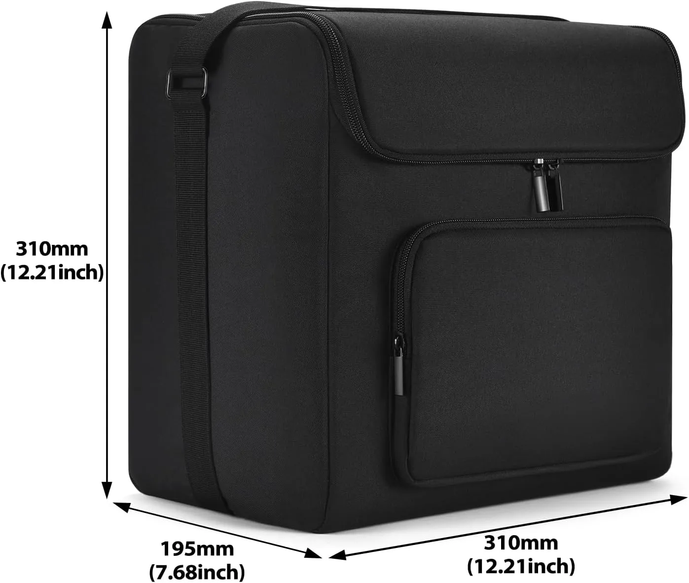 4L/6 Cans Mini Fridge Travel Case Bag for Frigidaire EFMIS129 Compact Refrigerators,for AstroAI Mini Fridge,for Cooluli Mini Fridge,for Skincare Fridge