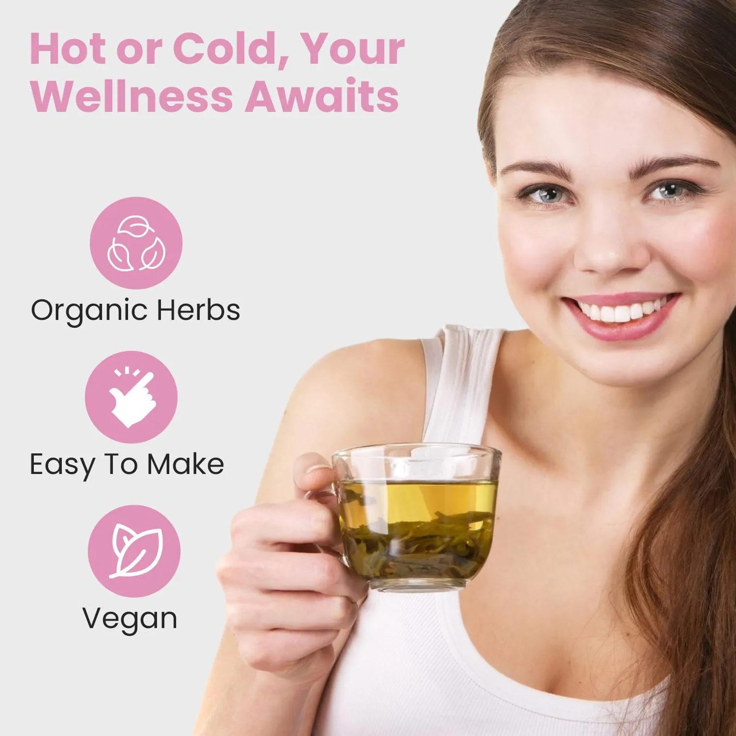 7 LARGE TEA BAGS l Simply Ginger Pregnancy NORA Tea Bags ll 7 Pre-Filled Tea Bags ll Makes 7 (Seven) 32oz of Tea OR Larger Batches ll For TTC, 2nd, 3rd Trimester ll Nursing Friendly (7 Large Tea Bags) - NEW PACKAGING -