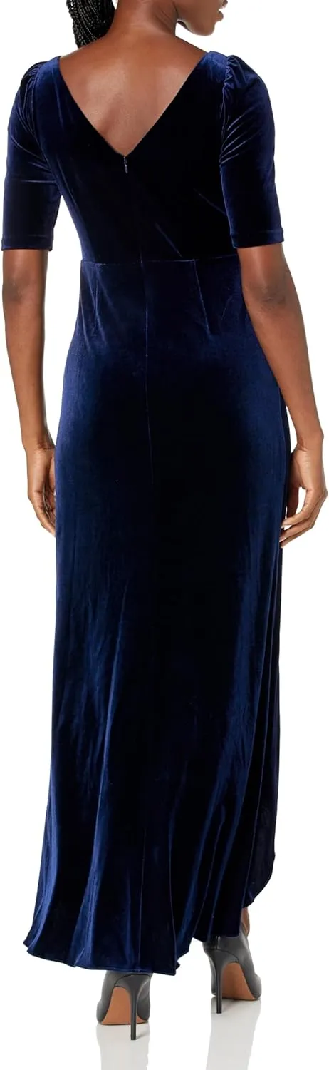 Adrianna Papell Women's Covered Velvet Gown