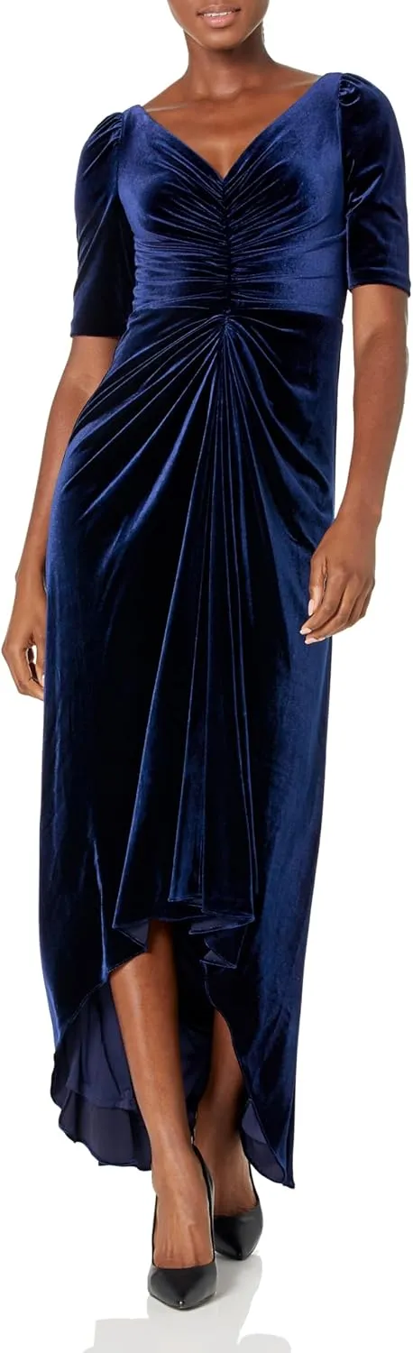 Adrianna Papell Women's Covered Velvet Gown