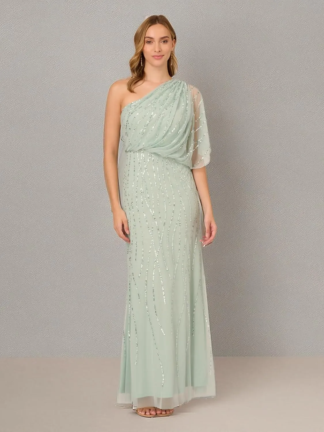 Adrianna Papell Women's Long Beaded Dresses