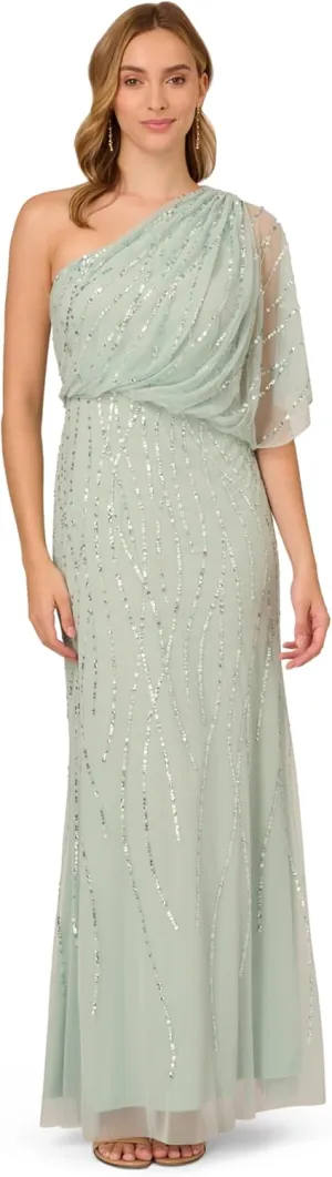 Adrianna Papell Women's Long Beaded Dresses