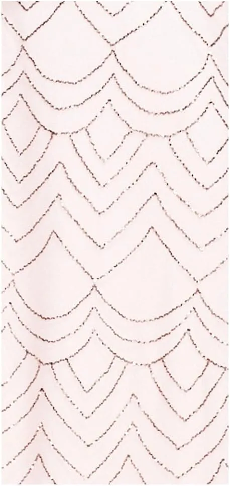 Adrianna Papell Women's Short Sleeve Blouson Beaded Gown