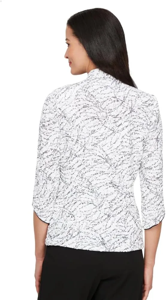 Alex Evenings Women's Top and Jacket Set