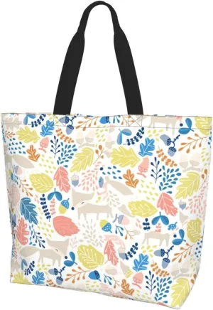Alien Invasion Tote Bag Shopping Bag Portable Handbags Tote Shoulder Bucket Bags for Women