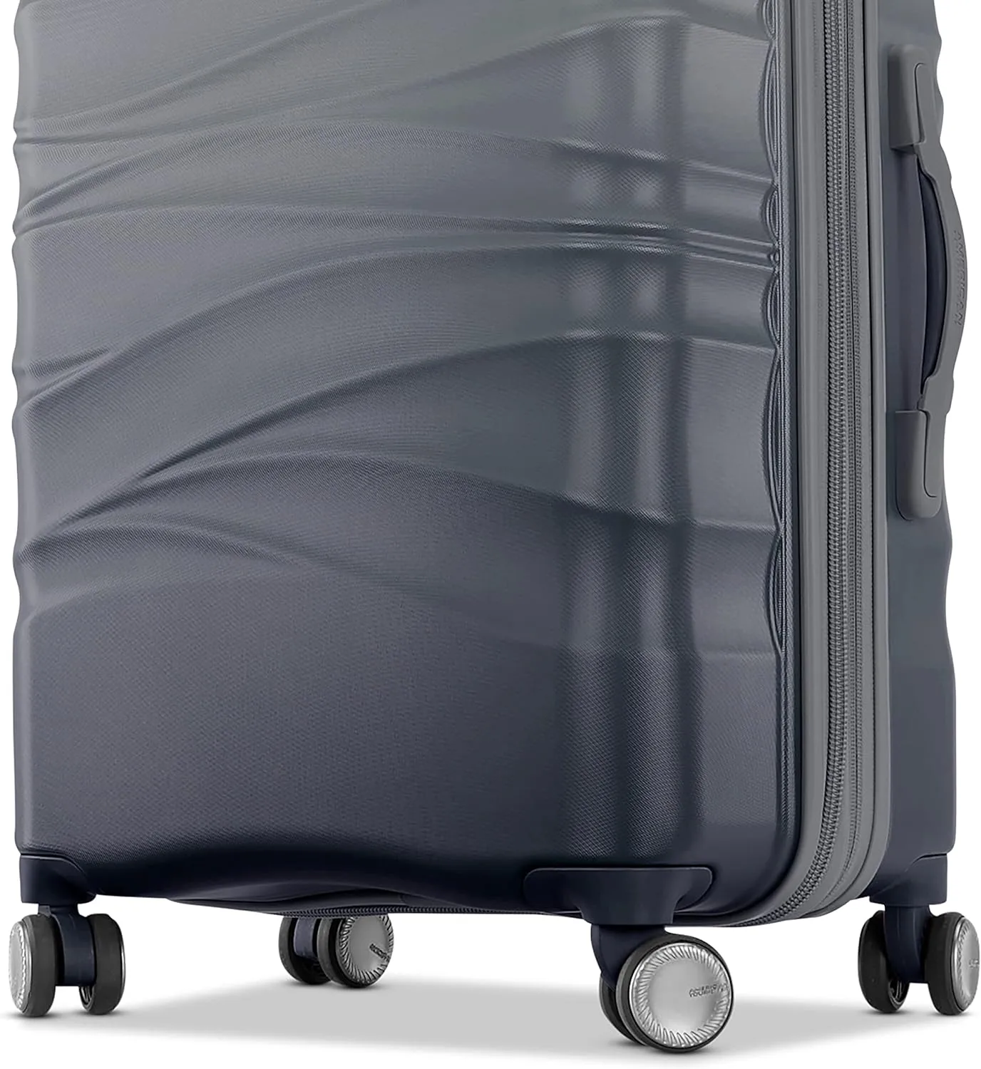 American Tourister Cascade Hardside Expandable Luggage with Spinner Wheels, Graphite, 20-Inch