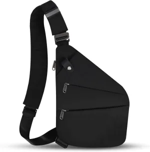 Anti Theft Crossbody Bag,Anti Theft Travel Bag for Women Men,Sling Crossbody Bag for Travel, Sport, Work