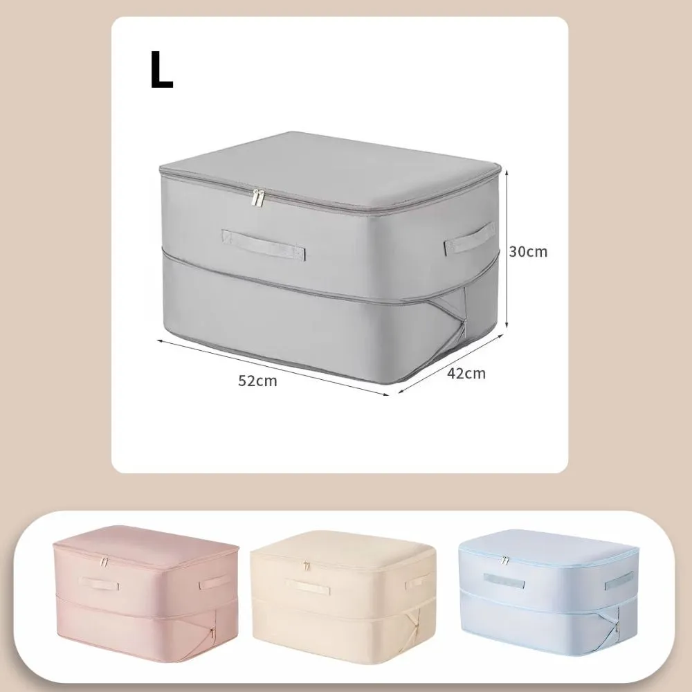 ANYHOUZ Storage Bag 1PC Large Self Compression Packing Cubes Ultra Space Saving Organizer