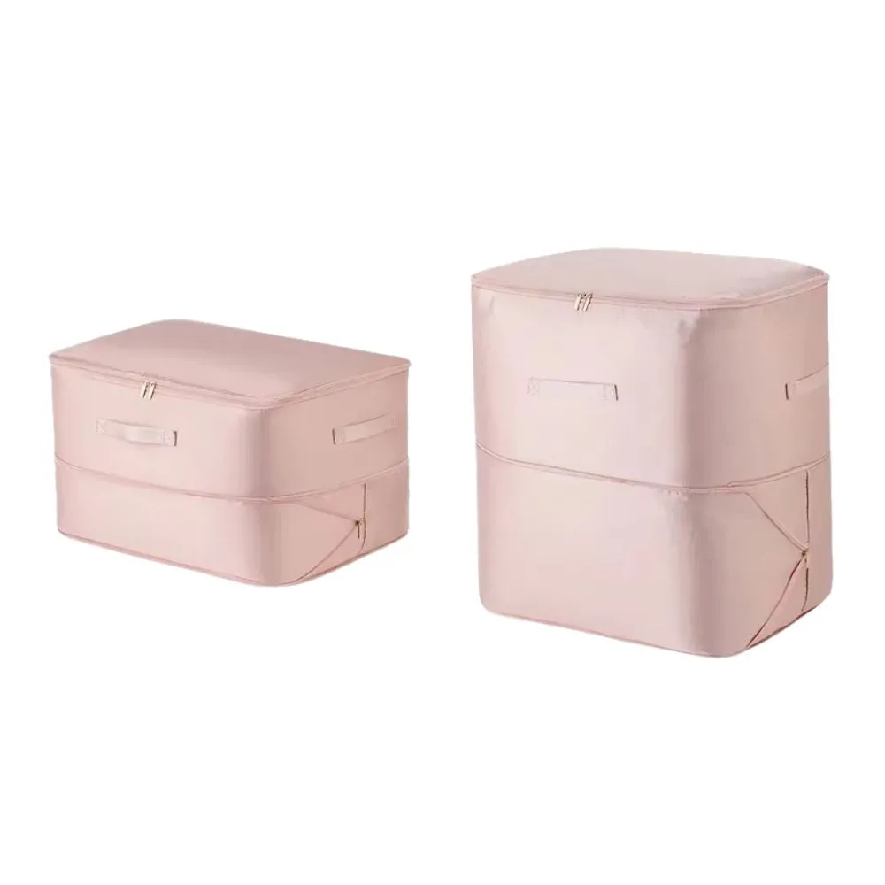 ANYHOUZ Storage Bag Set 2in1 L XL Packing Cubes Ultra Space Saving Self Compression Quilt Organizer