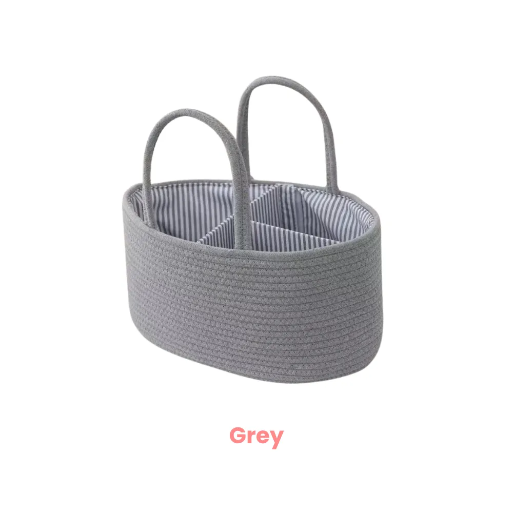 ANYMOM Mommy Diaper Bag Oval Basket Stackers And Caddies Storage Organizer