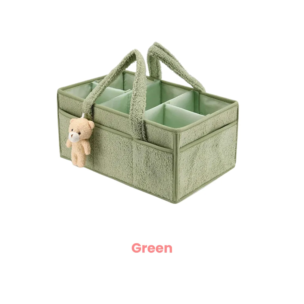 ANYMOM Mommy Diaper Bag Rectangular Plain Basket Storage Stackers And Caddies Storage Organizer