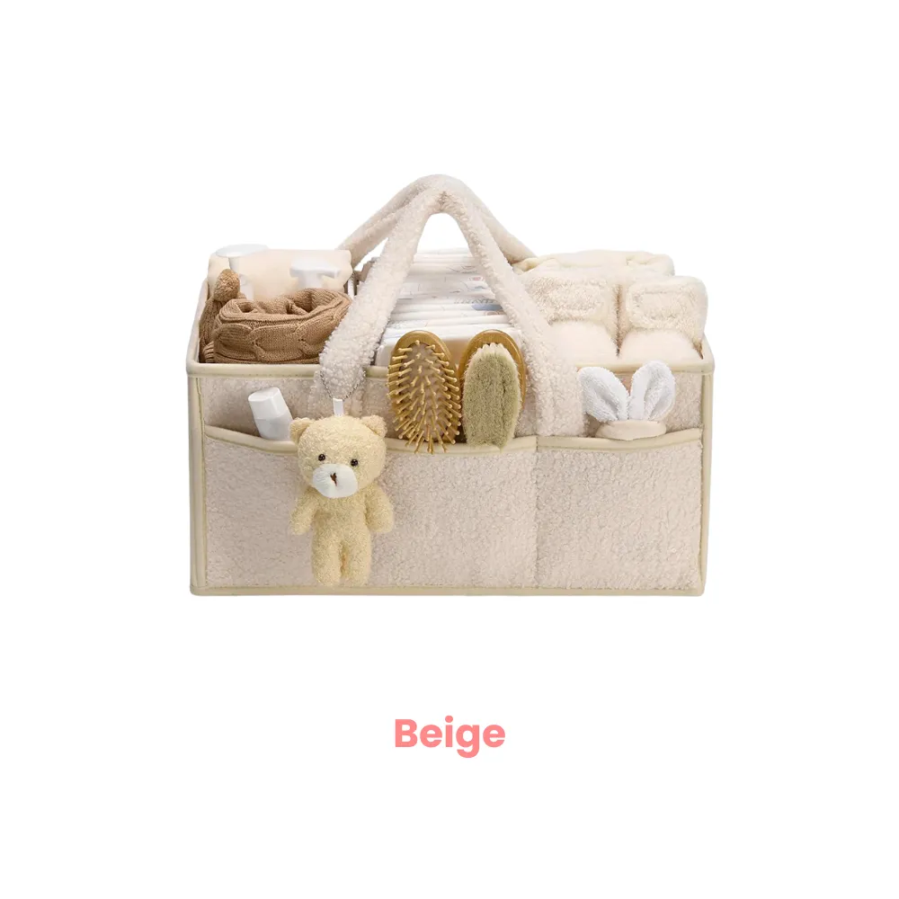 ANYMOM Mommy Diaper Bag Rectangular Plain Basket Storage Stackers And Caddies Storage Organizer