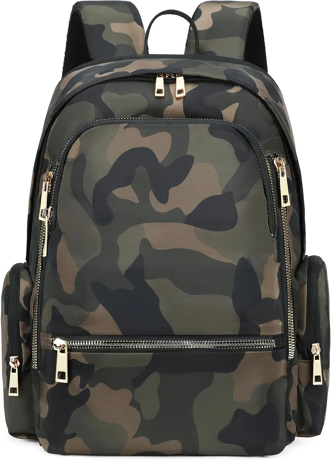 AO ALI VICTORY Backpack for Women Men Travel Laptop 15.6 Inch Computer Backpacks Anti Theft Carry on Bag College Bookbag Large Back Pack for Work Business Traveling Commuter Casual Daypack,Camo Green