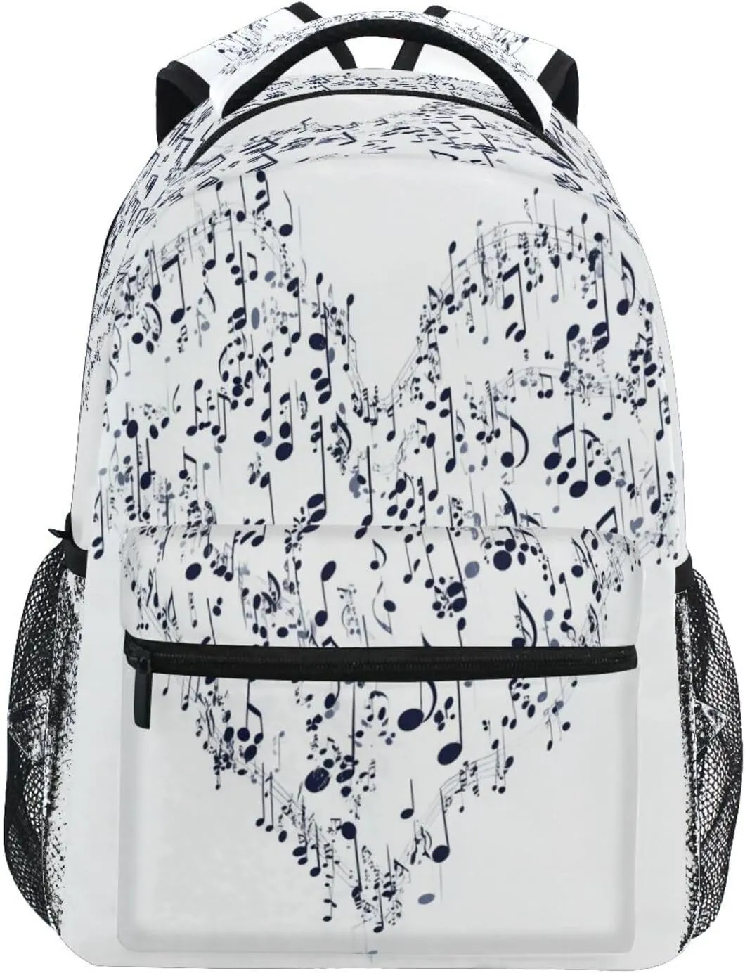 Backpacks for Women Men Waterproof Stylish Travel Bags with Chest Strap for Business Work College Travel Trip Electrocardiogram