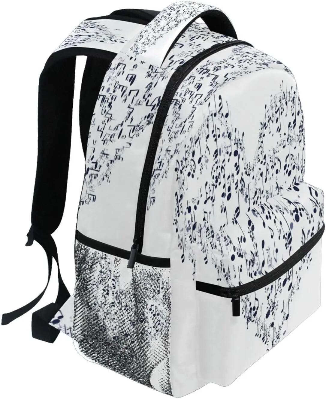 Backpacks for Women Men Waterproof Stylish Travel Bags with Chest Strap for Business Work College Travel Trip Electrocardiogram