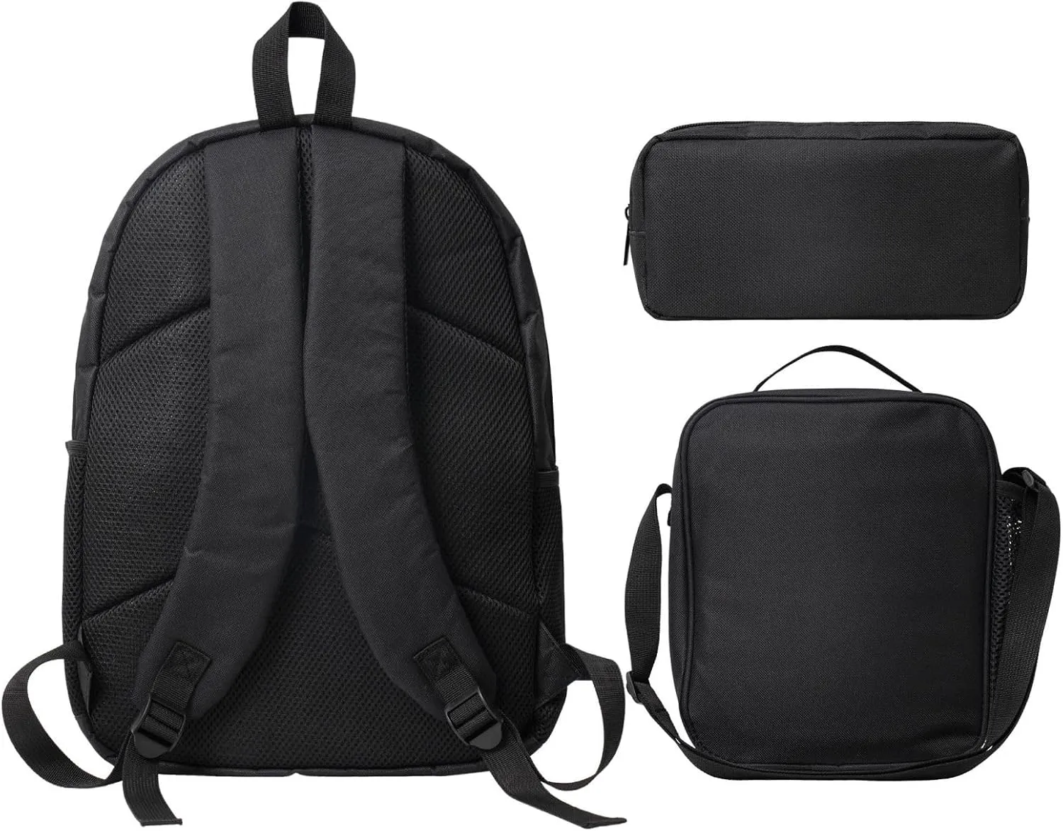 Backpacks Pen Bag Lunch Bag Set Darth Lightsaber Vader Casual Elementary Daypacks Lightweight Elementary Laptop Backpack Camping Travel Bookbag