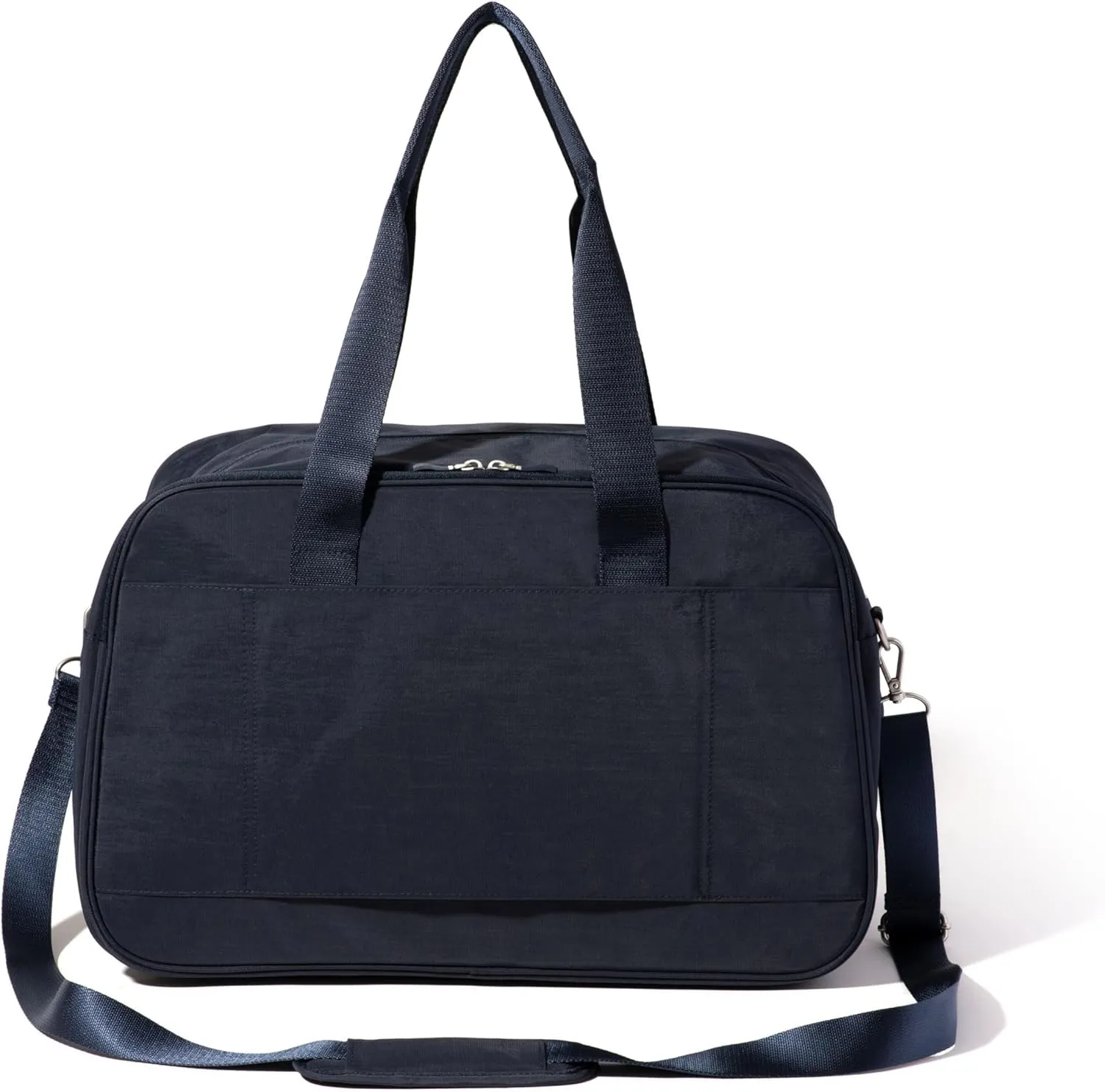 Baggallini Weekender Expandable Duffel - Lightweight 11x17 Inch Overnight Travel Bag