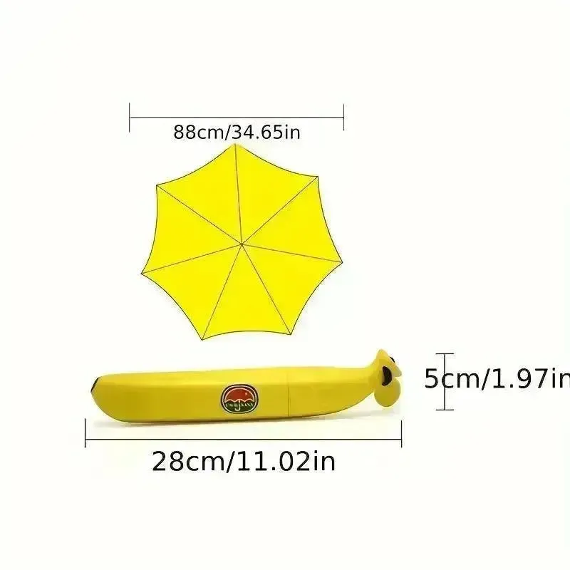 Banana Shaped Creative Umbrella