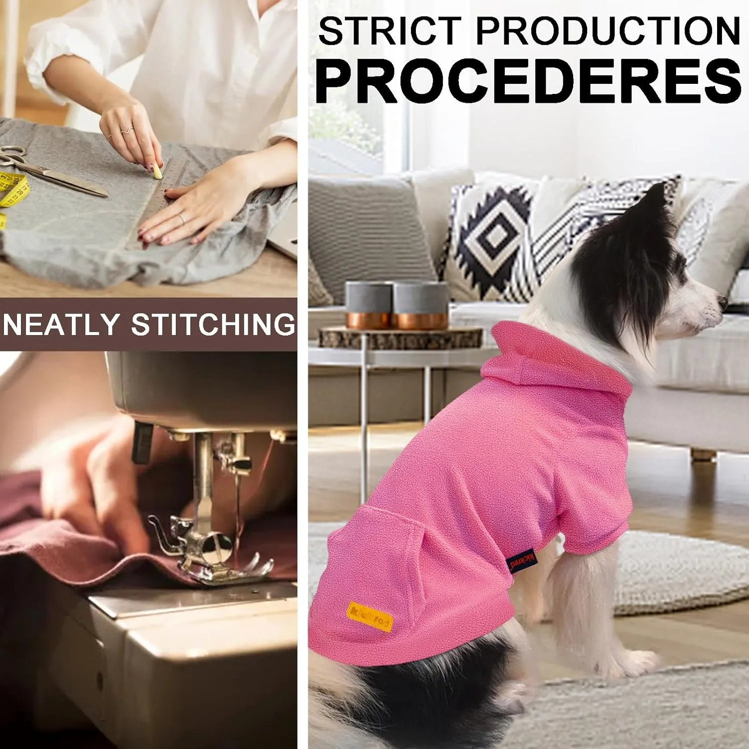 Basic Dog Hoodie Sweatshirts, Pet Clothes Hoodies, Granular Velvet, Sweater with Hat and Leash Hole, Soft Velvet Outfit Coat for Small Medium Large Dogs, Purple Pink (XX-Large)