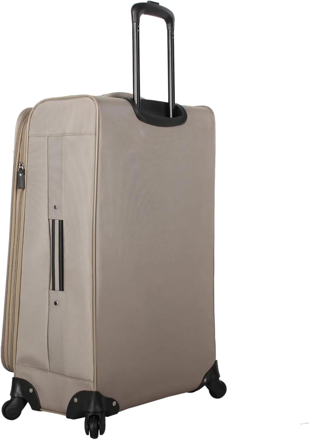 BCBGeneration 28"" Luggage with Spinner Wheels Expandable Softside Large Suitcase, Khaki