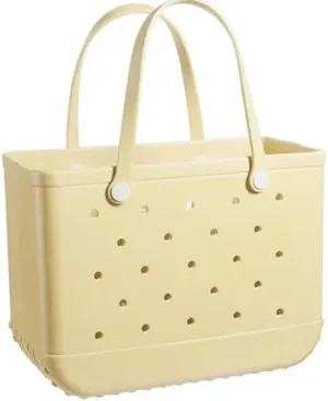Beach Tote - Waterproof, Washable, Durable Open Beach Tote, Travel & Sports Bag