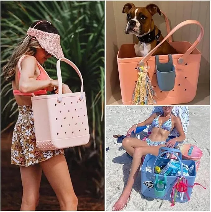 Beach Tote - Waterproof, Washable, Durable Open Beach Tote, Travel & Sports Bag