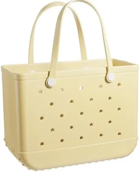 Beach Tote - Waterproof, Washable, Durable Open Beach Tote, Travel & Sports Bag