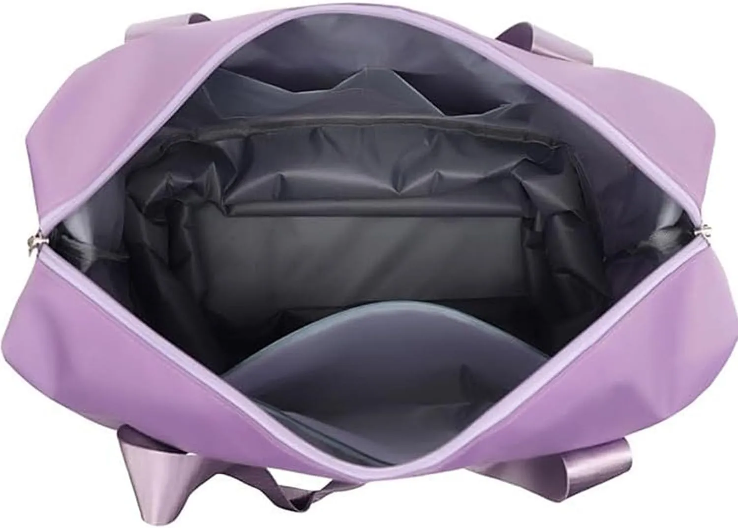 Beente Travel Bag With Wheels, 2025 New Large Capacity Travel Bag, Universal Wheel Removable, Expandable foldable duffel bag suitcase for Gym Camping Weekend Trips Business Travel (light purple)