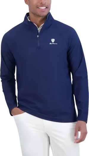 Ben Sherman Men's Quarter Zip Pullover Sweater – Lightweight, Stylish, Soft Knit for Casual, Work, Golf & Everyday Wear