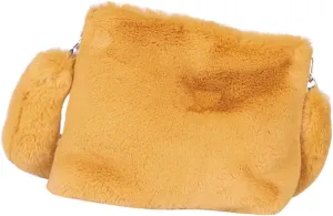 BESPORTBLE Stylish Women's Shoulder Bag Plush Storage Bag Fashion Large Capacity for Travel Shopping Daily Life